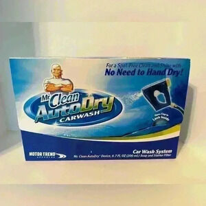 New Mr. Clean Auto Dry Carwash System